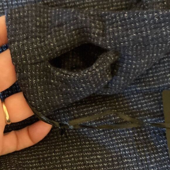 Michael Lauren ML-5375-NVT Shane Oversized Pullover Size XS/S Navy  NWT - Picture 8 of 11